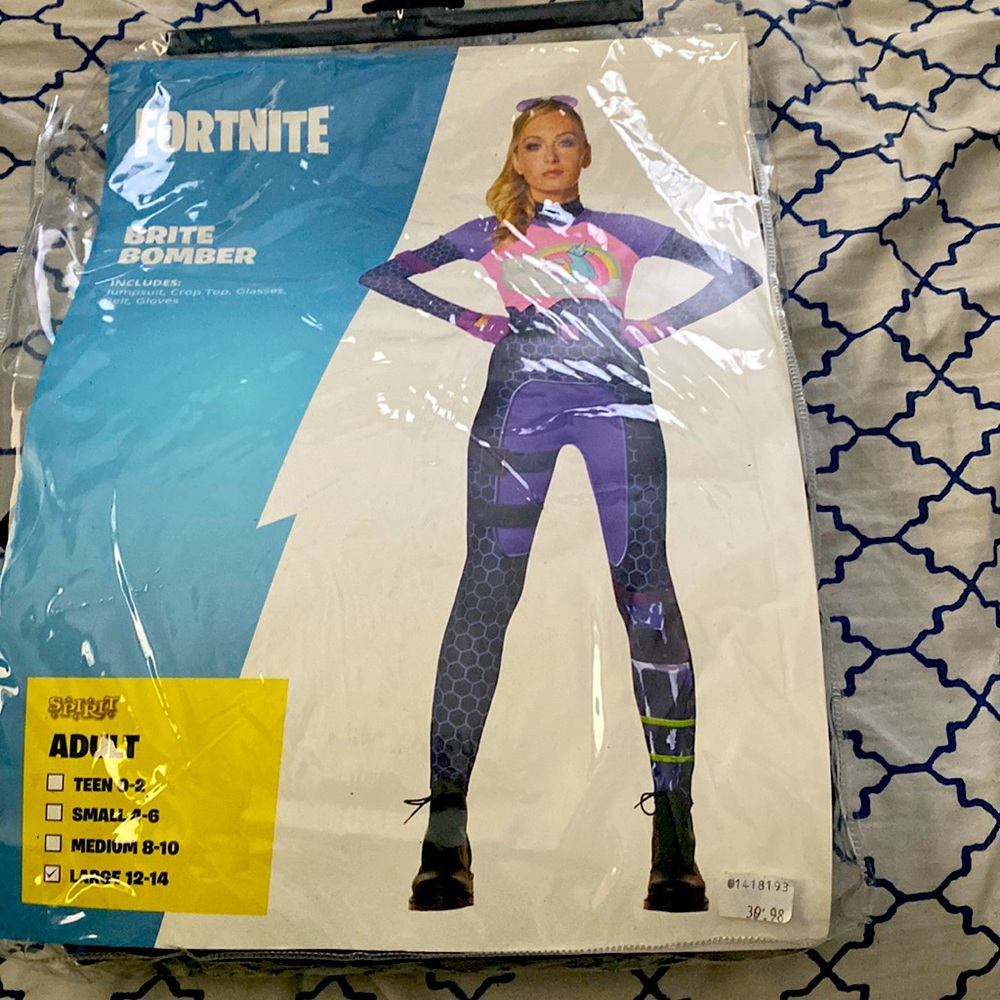 Brite Bomber Fortnite adult costume